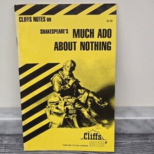 VTG Cliffs Notes Shakespeare Much Ado About Nothing Study Guide, ISBN 0822000601